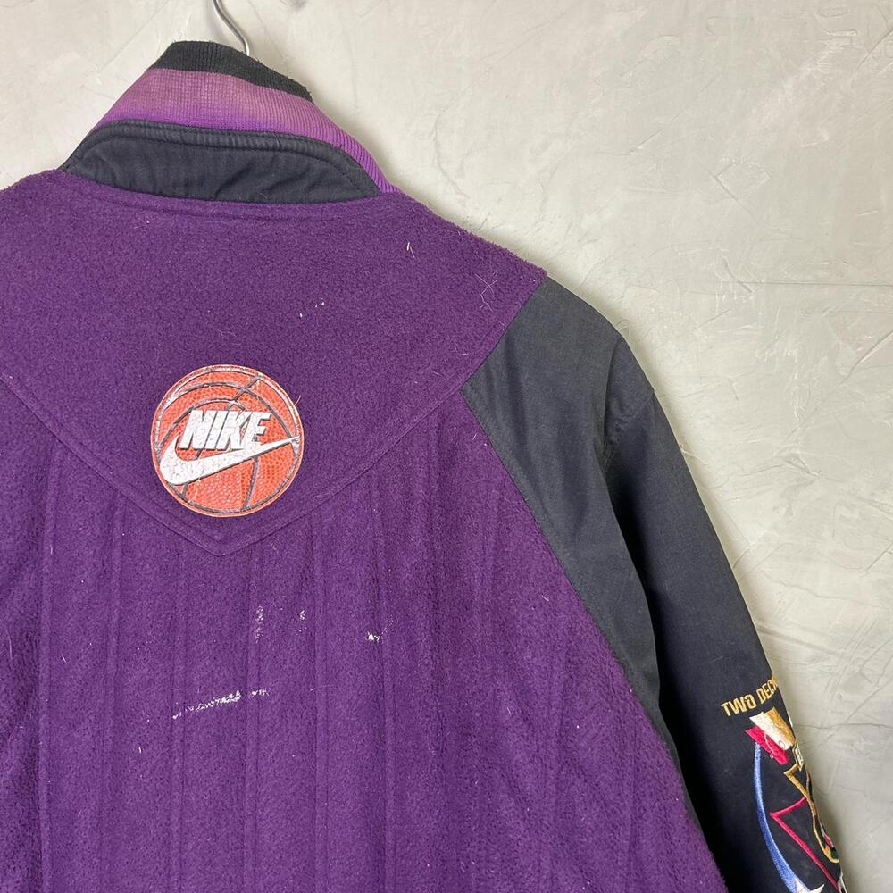 Nike Air Jordan 1992 Vintage Flight Force Medium Basketball Varsity Jacket - Picture 6 of 6